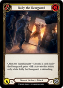 Rally the Rearguard (Yellow) [U-MON282-RF] (Monarch Unlimited) Unlimited Rainbow Foil