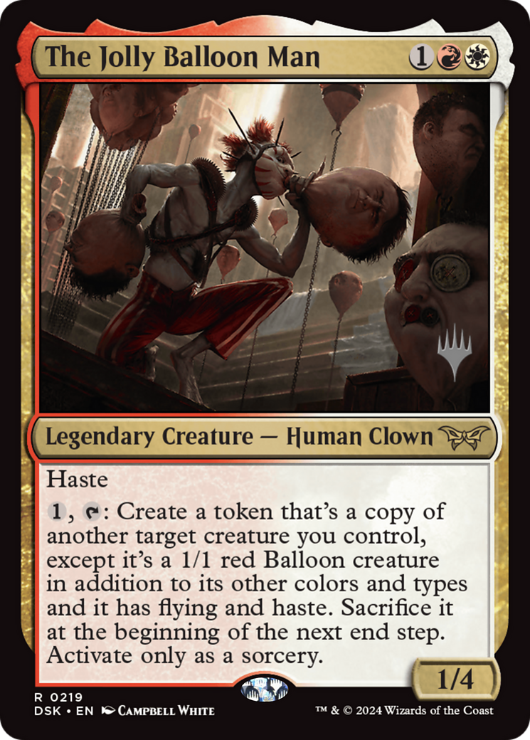 The Jolly Balloon Man [Duskmourn: House of Horror Promo Pack]