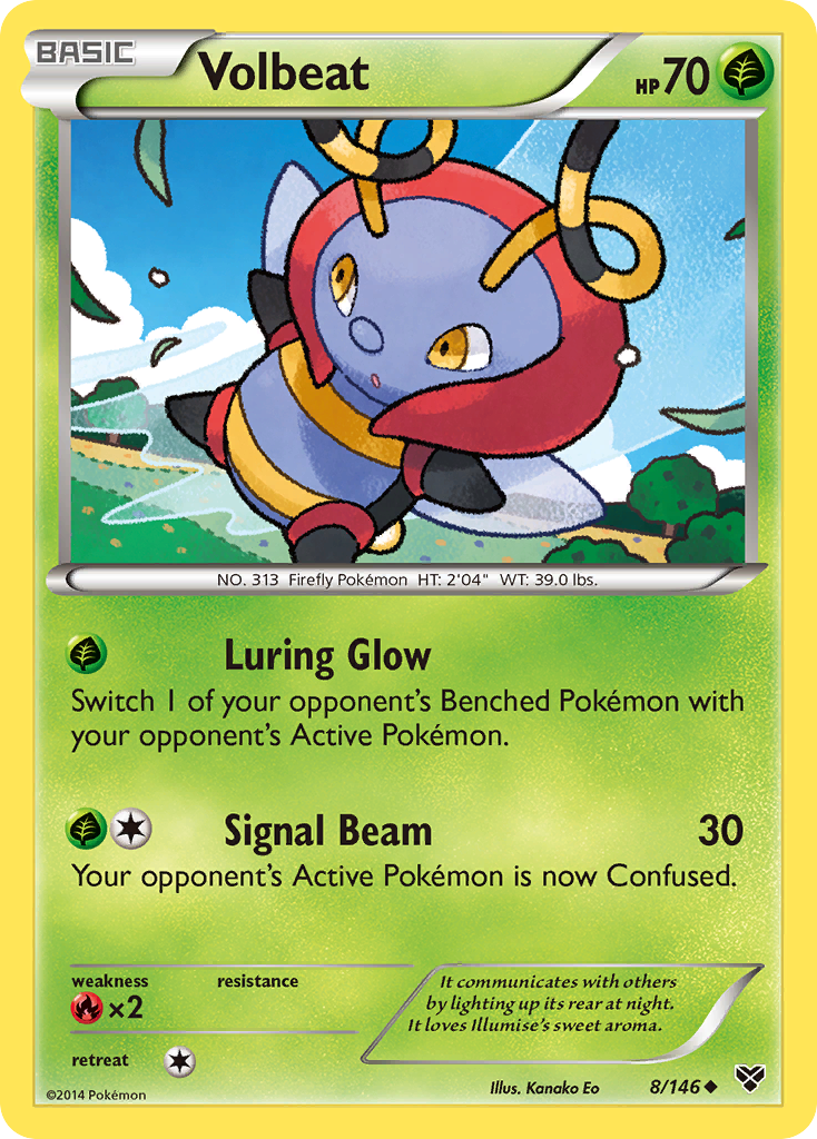 Volbeat (8/146) [XY: Base Set]