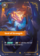 front of card Seal of Strength (Overnumbered) [Spiritforged] 231/221