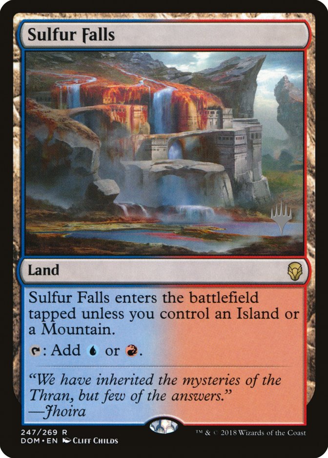 Sulfur Falls (Promo Pack) [Dominaria Promo Pack]