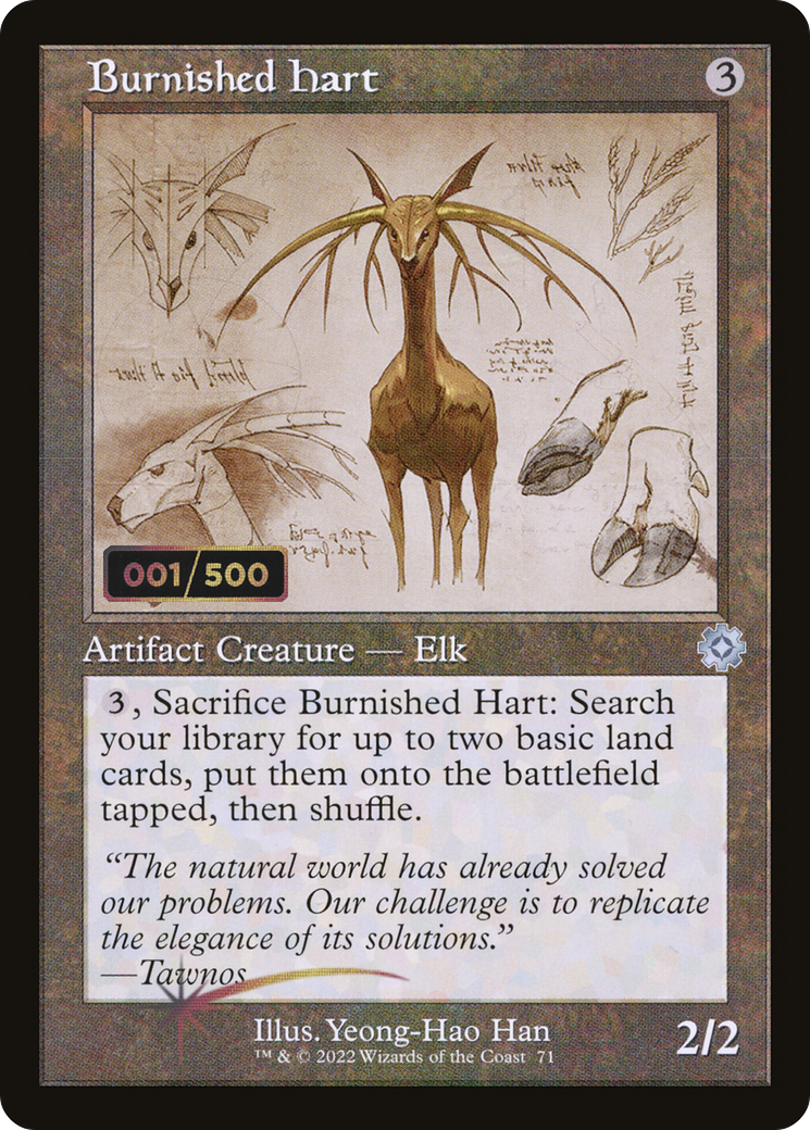 Burnished Hart (0172) (Rainbow Foil) [Secret Lair Drop Series]
