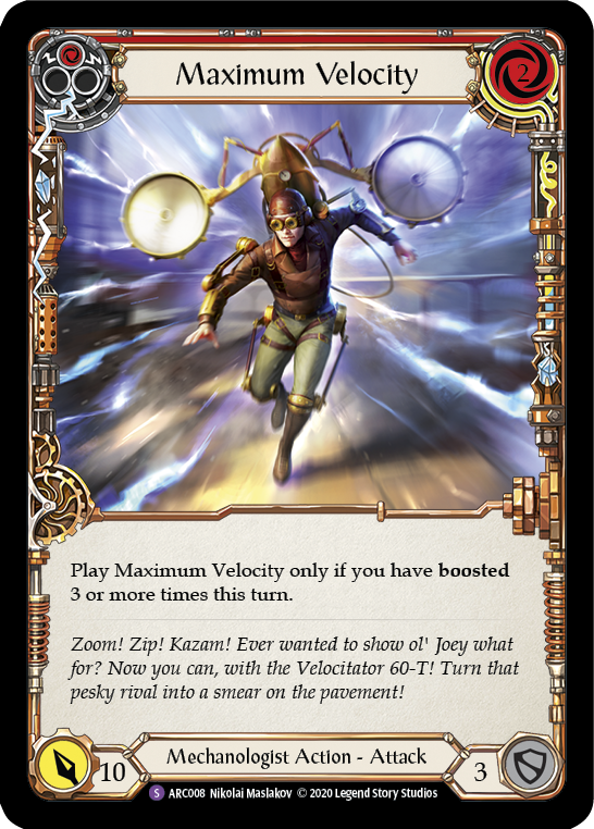 Maximum Velocity [U-ARC008] (Arcane Rising Unlimited) Unlimited Normal