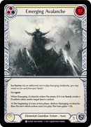 Emerging Avalanche (Yellow) [ELE026] (Tales of Aria) 1st Edition Normal