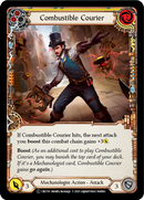 Combustible Courier (Yellow) [U-CRU110] (Crucible of War Unlimited) Unlimited Rainbow Foil
