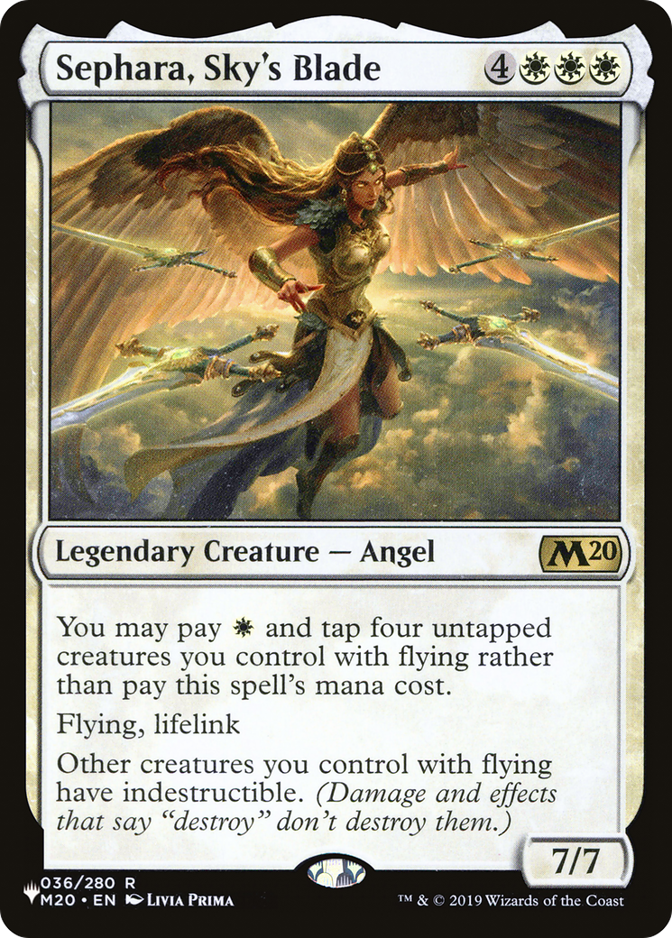 Sephara, Sky's Blade (List) [Secret Lair: Angels]