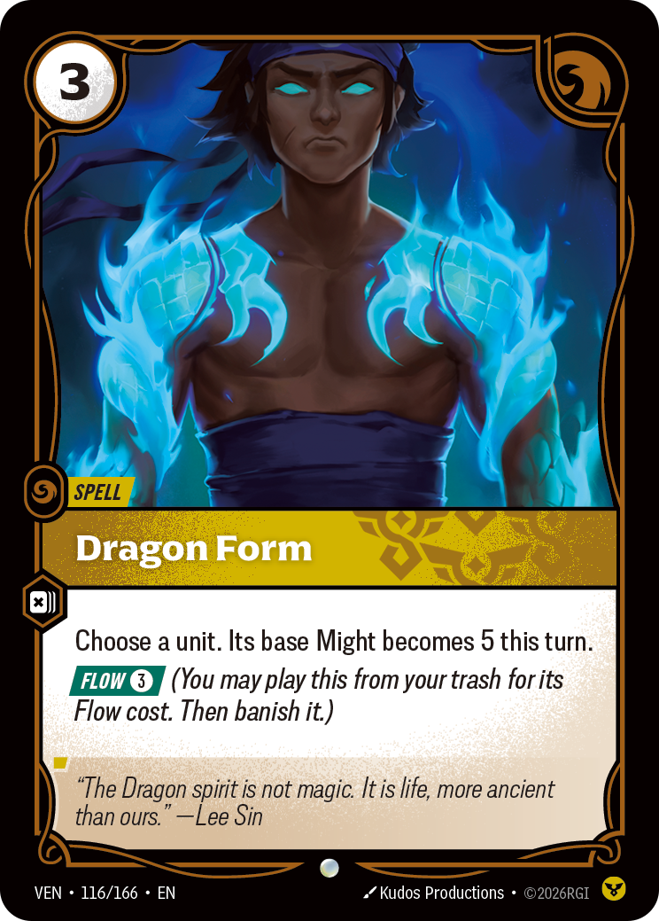 front of card Dragon Form [Vendetta] 116/166