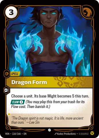 front of card Dragon Form [Vendetta] 116/166