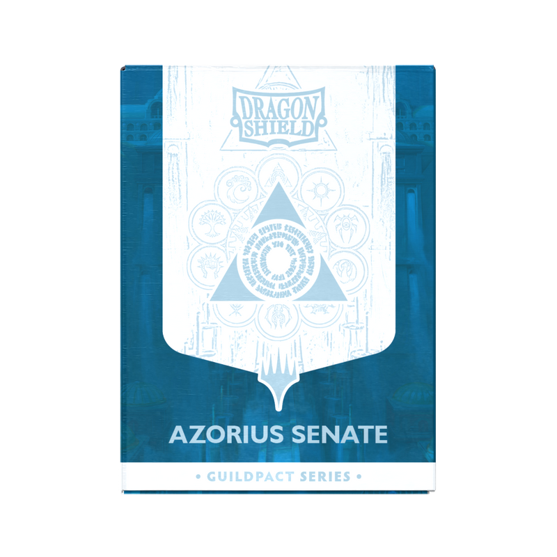 Dragon Shield: Standard 100ct Dual Matte Art Sleeves - Azorius Senate
