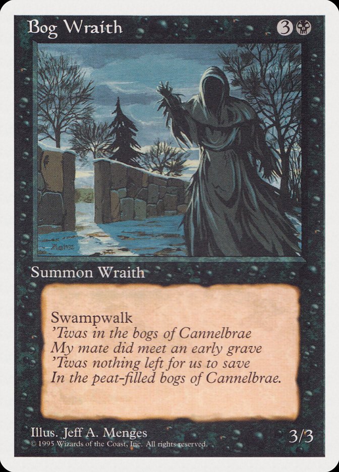 Bog Wraith (1995 Reprint) [Rivals Quick Start Set]