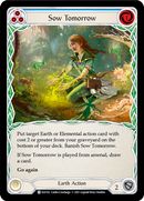 Sow Tomorrow (Blue) [ELE142] (Tales of Aria) 1st Edition Rainbow Foil