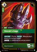 front of card Sterak's Gage [Spiritforged] 056/221