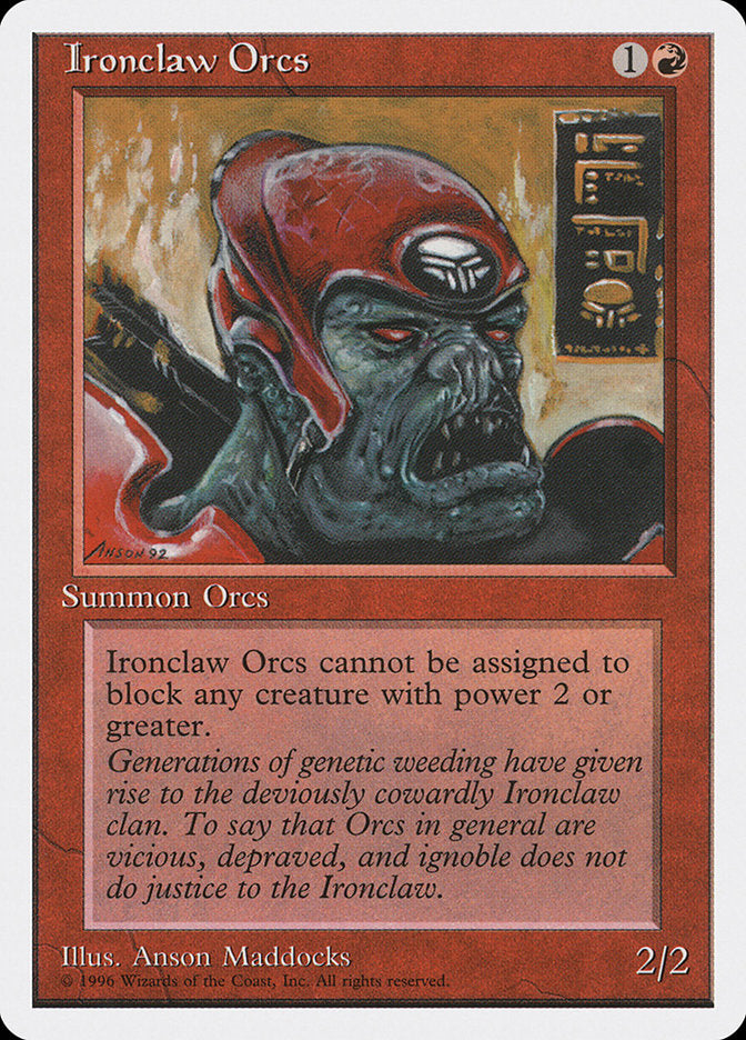 Ironclaw Orcs (4th Ed 1996 Dated) [Introductory Two-Player Set]