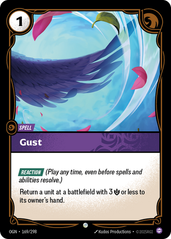front of card Gust [Origins] #169