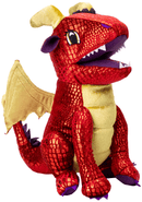 FanRoll: Pathfinder Plush Red Dragon Dice Bag