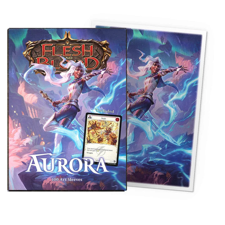 Dragon Shield: Standard Size Matte Art Sleeves -Aurora