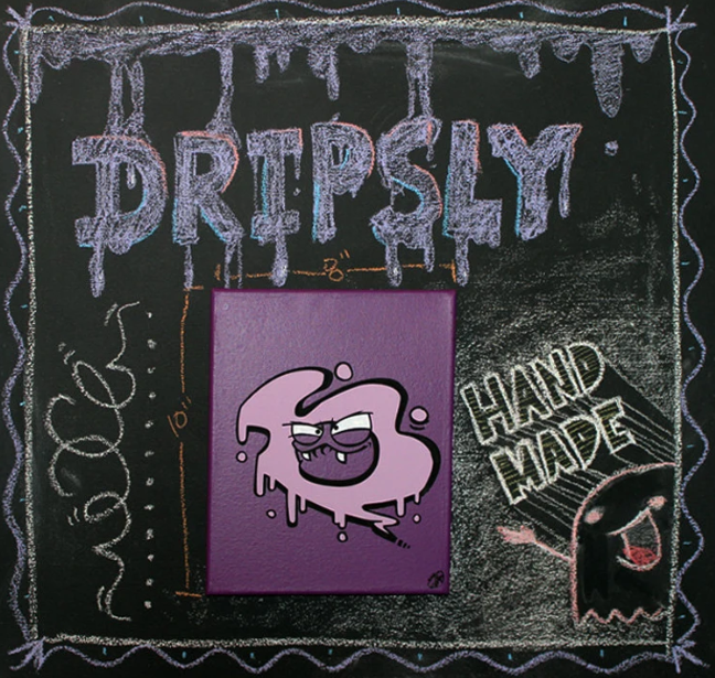 Dripsly - (Hand Painted Canvas) - Rawry & Pohly Art