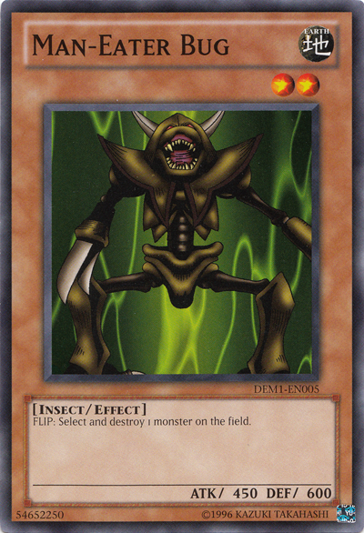 Man-Eater Bug [DEM1-EN005] (Promo) Common
