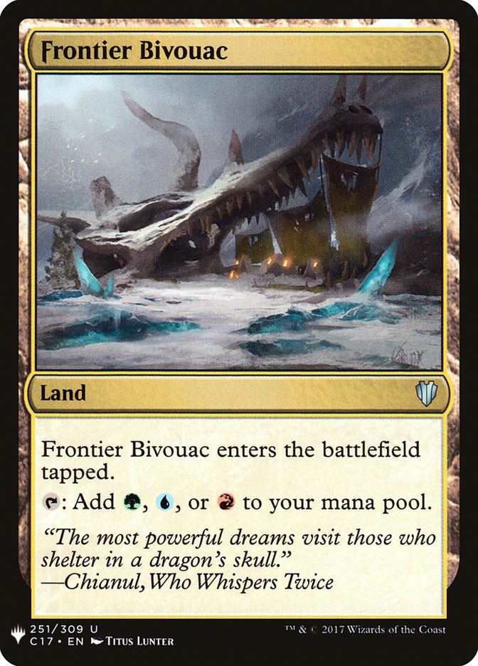Frontier Bivouac (C17) [Mystery Booster]