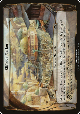 (Oversized Plane) Cliffside Market [Planechase]