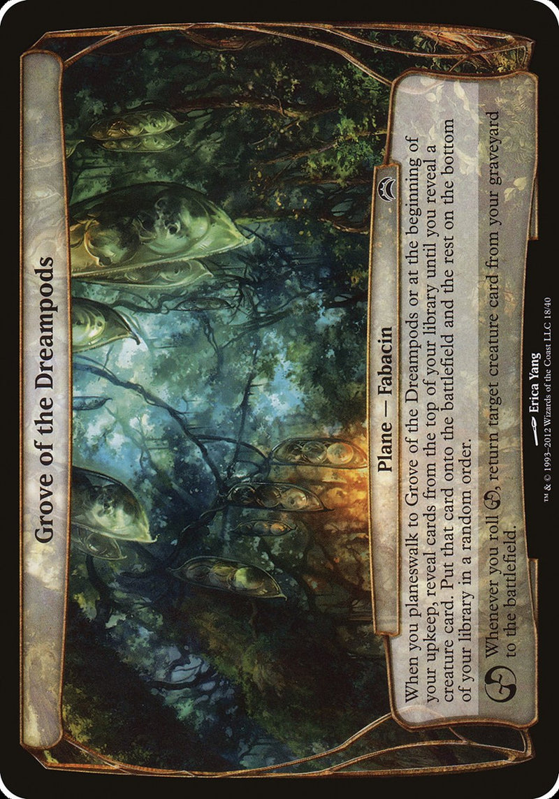 (Oversized Plane) Grove of the Dreampods [Planechase 2012]