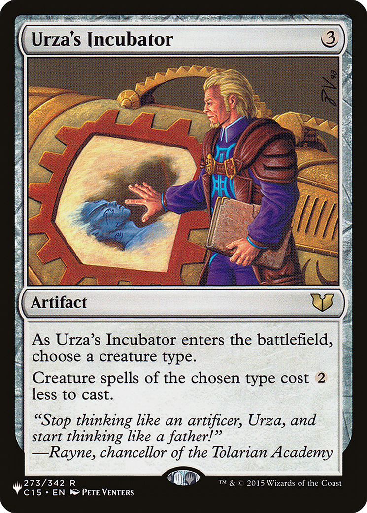 Urza's Incubator (List) [Secret Lair: Angels]