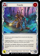 Frazzle (Blue) [ELE061] (Tales of Aria) 1st Edition Rainbow Foil