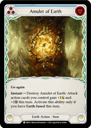 Amulet of Earth (Blue) [BRI026] (Tales of Aria Briar Blitz Deck) 1st Edition Normal