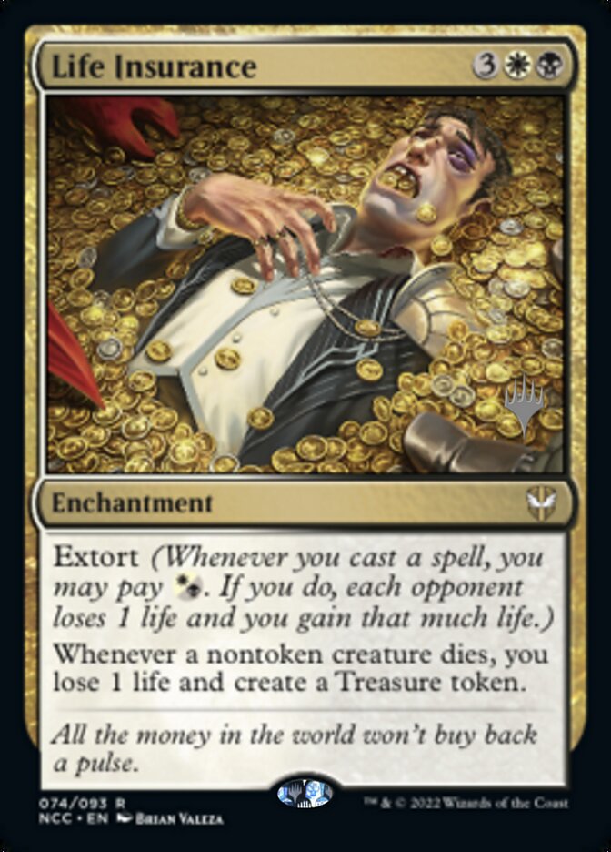 Life Insurance (Promo Pack) [Streets of New Capenna Commander Promo Pack]