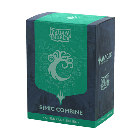 Dragon Shield: Standard 100ct Dual Matte Art Sleeves - Simic Combine