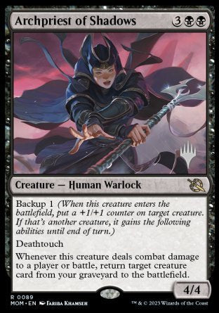 Archpriest of Shadows (Promo Pack) [March of the Machine Promo Pack]