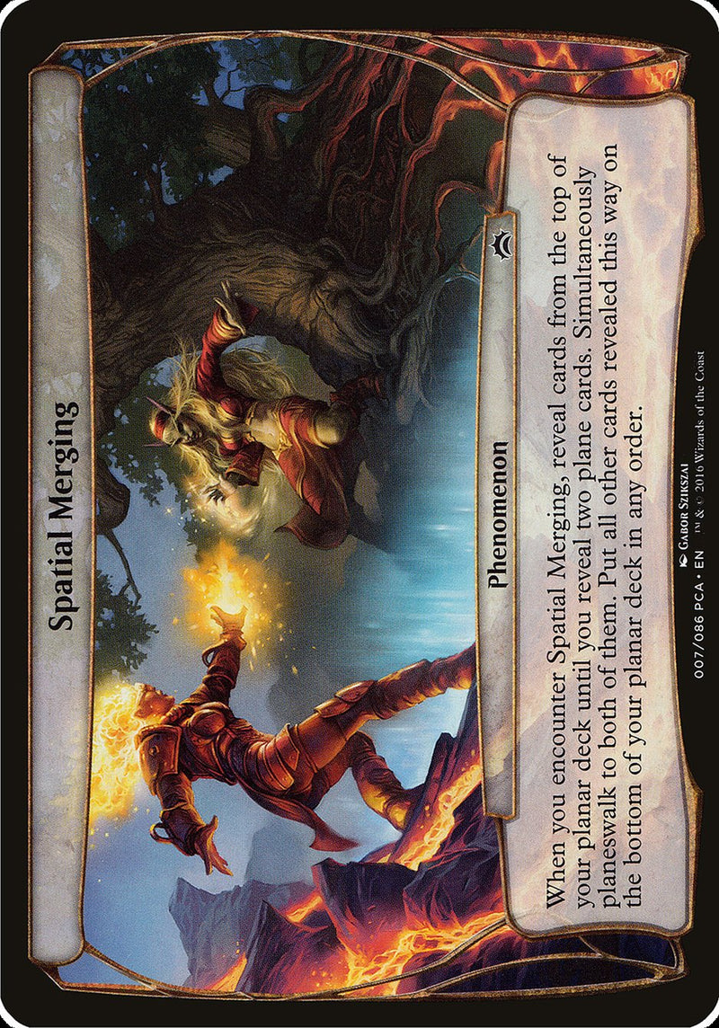 (Oversized Planes) Spatial Merging [Planechase Anthology Planes]