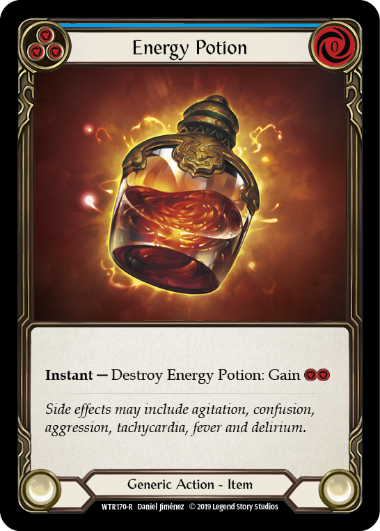 Energy Potion [WTR170-R] (Welcome to Rathe) Alpha Print Rainbow Foil
