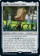 Codie, Vociferous Codex (Promo Pack) [Strixhaven: School of Mages Promo Pack]