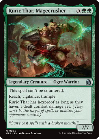 Ruric Thar, Magecrusher [Reality Fracture]