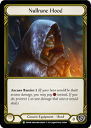 Nullrune Hood (Golden) [FAB068] (Promo) Cold Foil