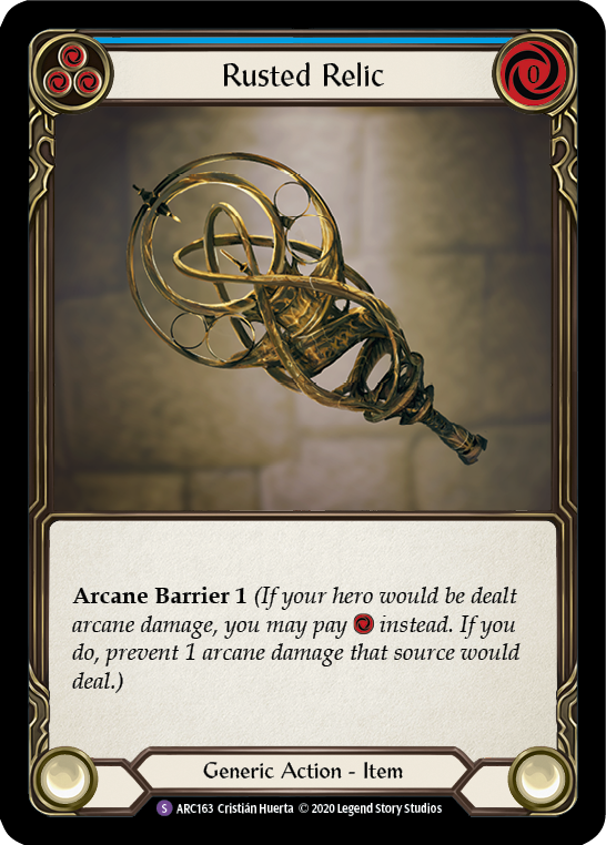 Rusted Relic [U-ARC163] (Arcane Rising Unlimited) Unlimited Rainbow Foil