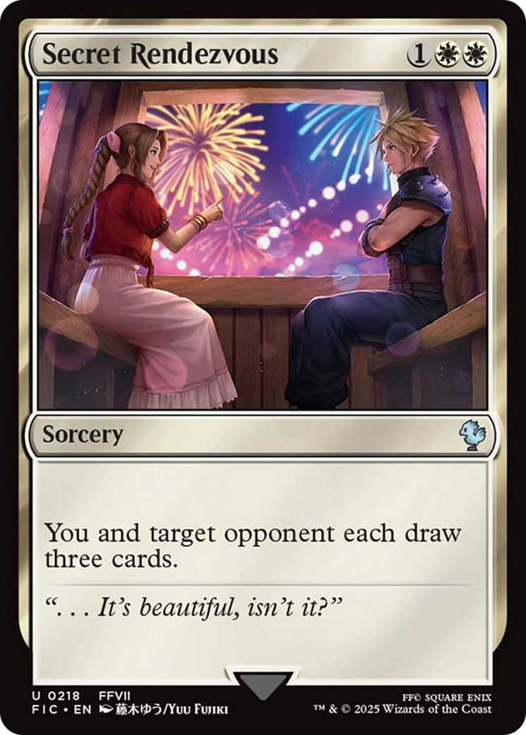 Secret Rendezvous (0218) [FINAL FANTASY Commander]