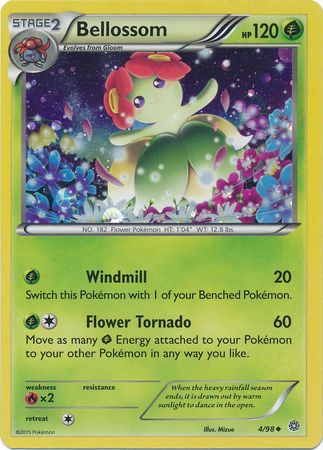 Bellossom (4/98) (Cosmos Holo) (XY: Ancient Origins) [Theme Deck Exclusive]