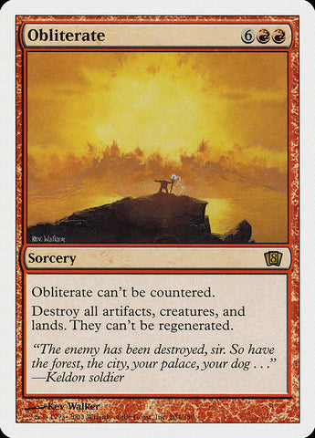 (Oversized) Obliterate [Eighth Edition]