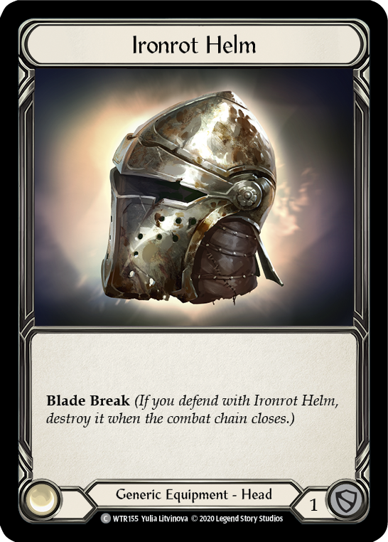 Ironrot Helm [U-WTR155] (Welcome to Rathe Unlimited) Unlimited Normal