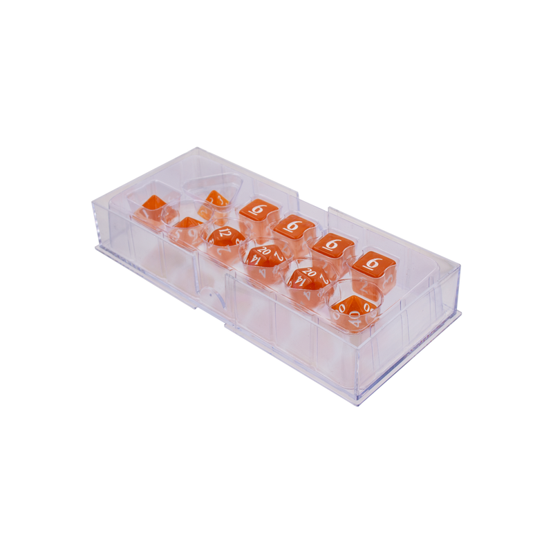 Ultra PRO: 11-Dice Set - Eclipse (Pumpkin Orange)