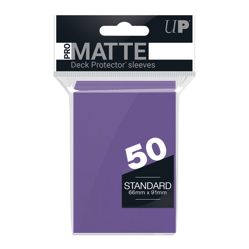 Ultra PRO: Standard 50ct Sleeves - PRO-Matte (Purple)