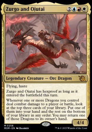 Zurgo and Ojutai (Promo Pack) [March of the Machine Promo Pack]