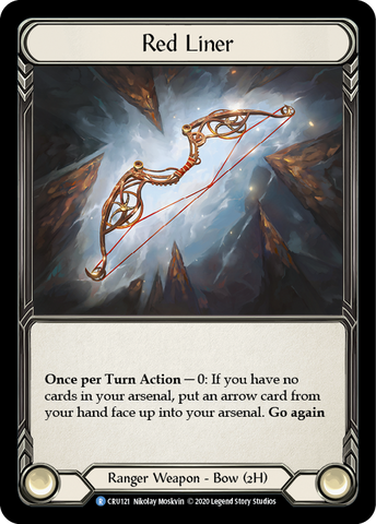 Red Liner [CRU121] (Crucible of War) 1st Edition Cold Foil