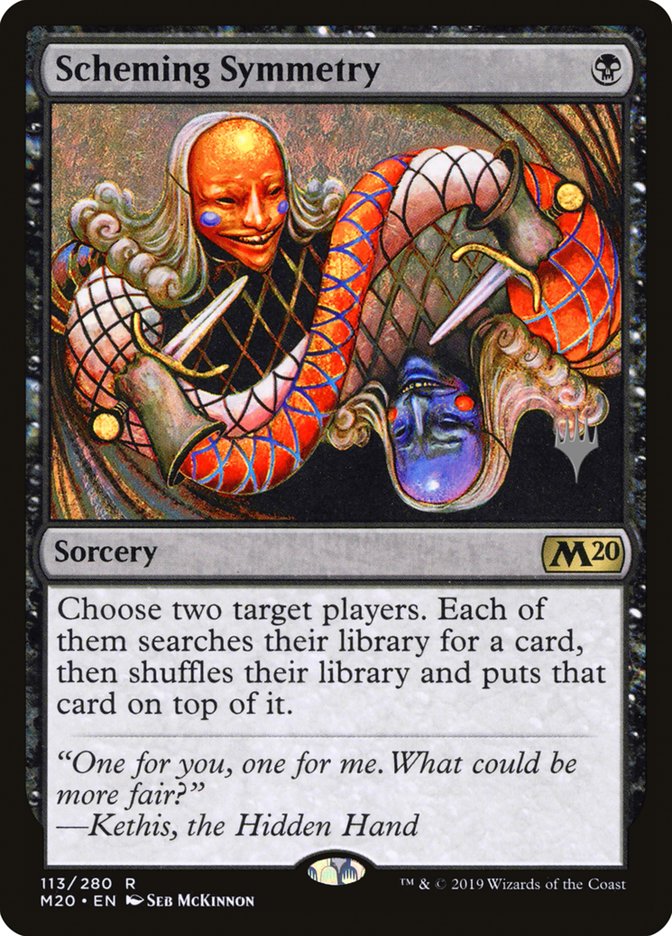 Scheming Symmetry (Promo Pack) [Core Set 2020 Promo Pack]