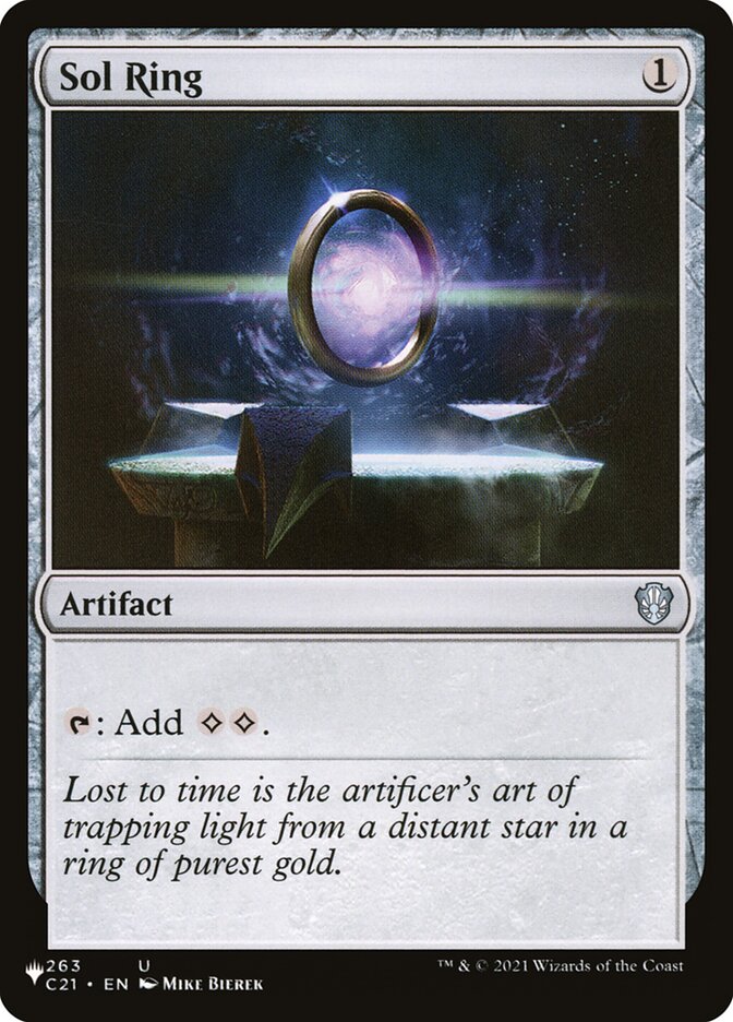 Sol Ring (C21) [Secret Lair: Heads I Win, Tails You Lose]
