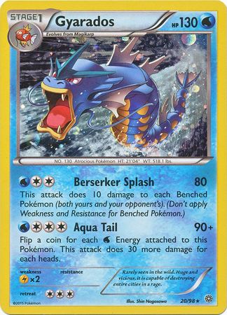 Gyarados (20/98) (Cosmos Holo) (XY: Ancient Origins) [Theme Deck Exclusive]