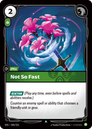front of card Not So Fast [Spiritforged] 045/221