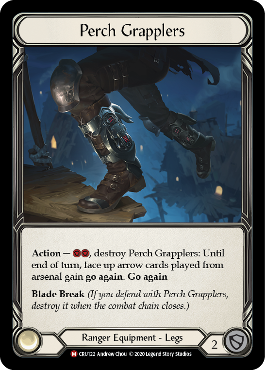 Perch Grapplers [CRU122] (Crucible of War) 1st Edition Cold Foil